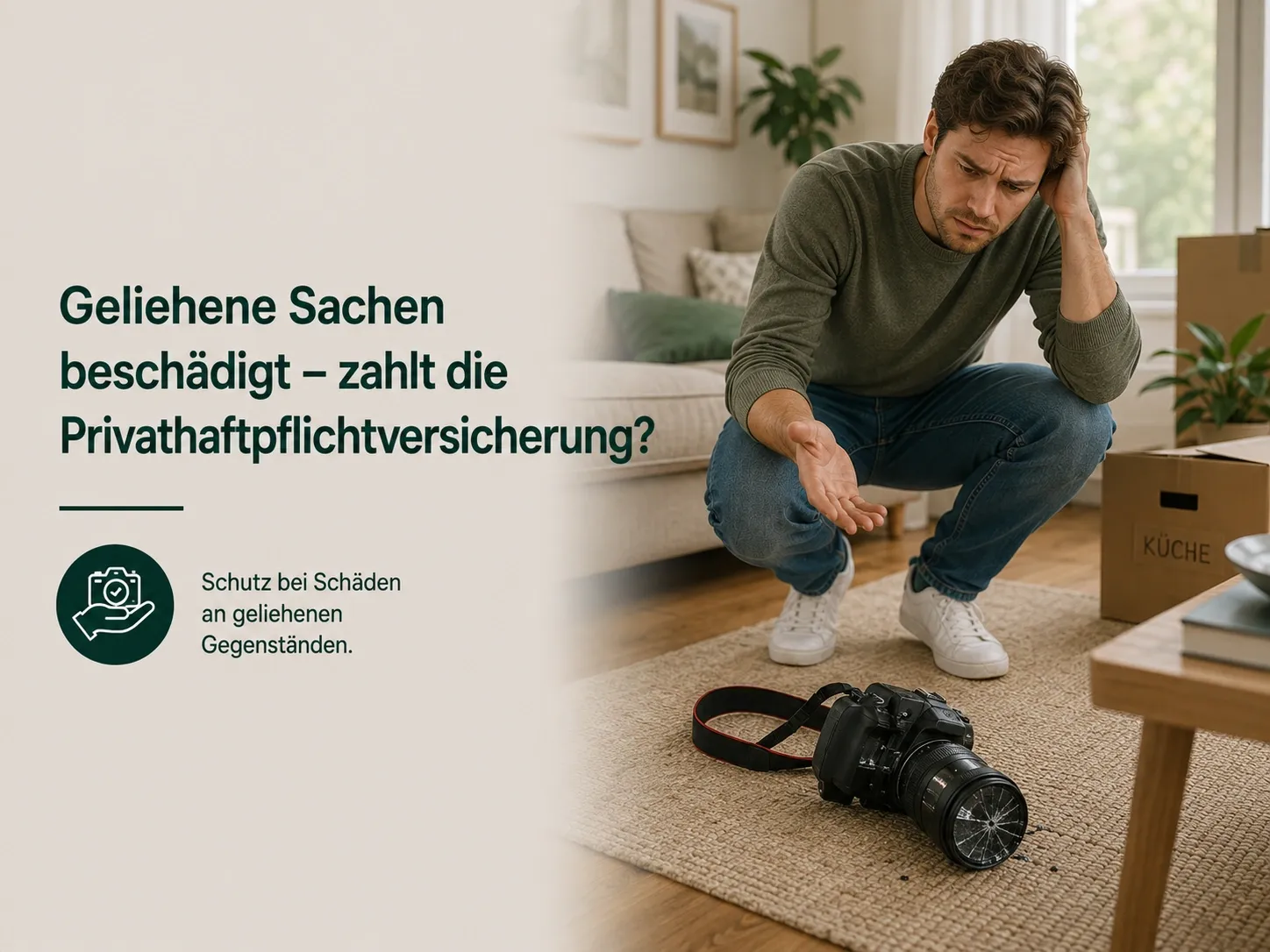 Geliehene Sachen beschädigt – zahlt die Privathaftpflichtversicherung?