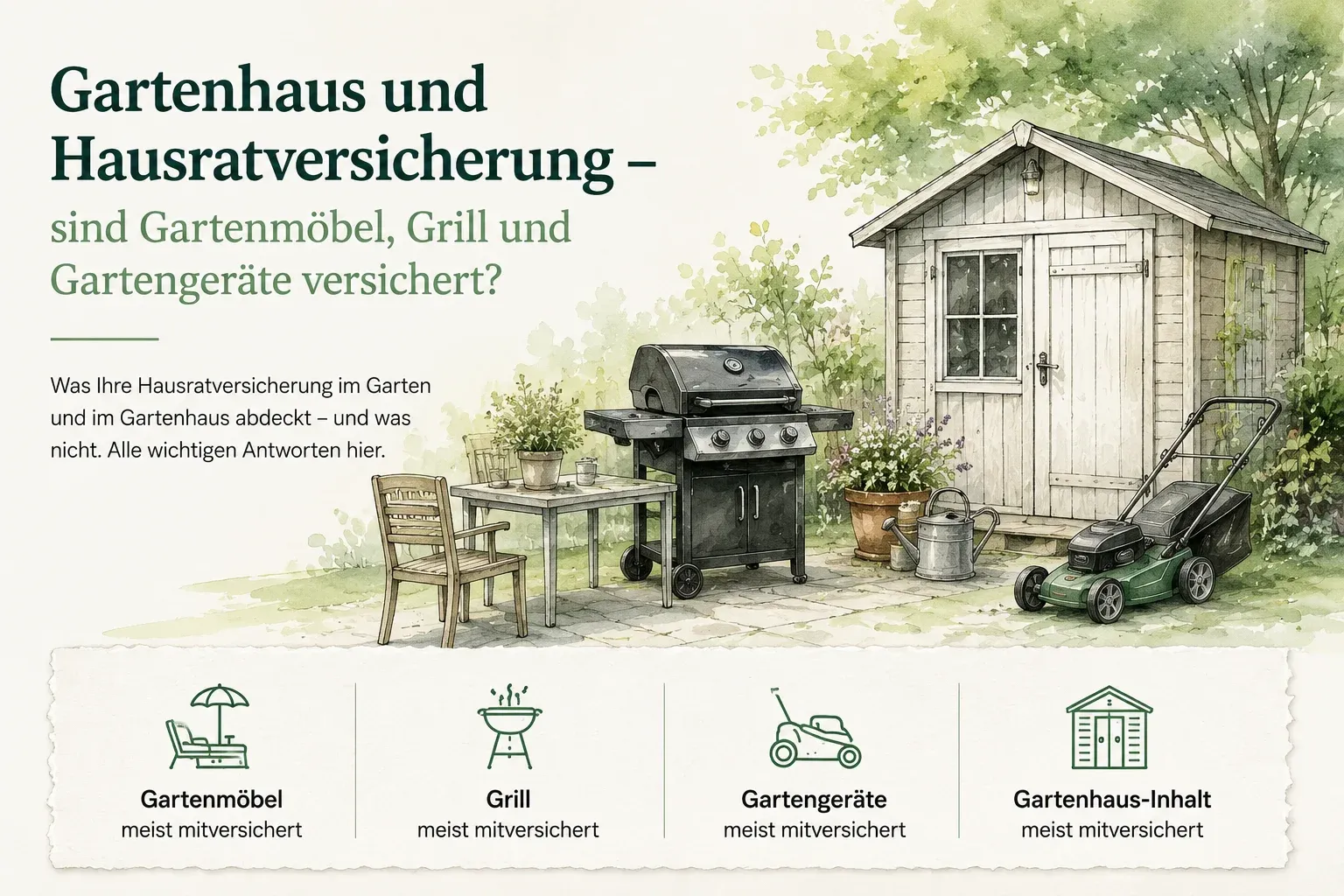 Hotelunterbringung nach unbewohnbarer Wohnung durch einen versicherten Hausratschaden